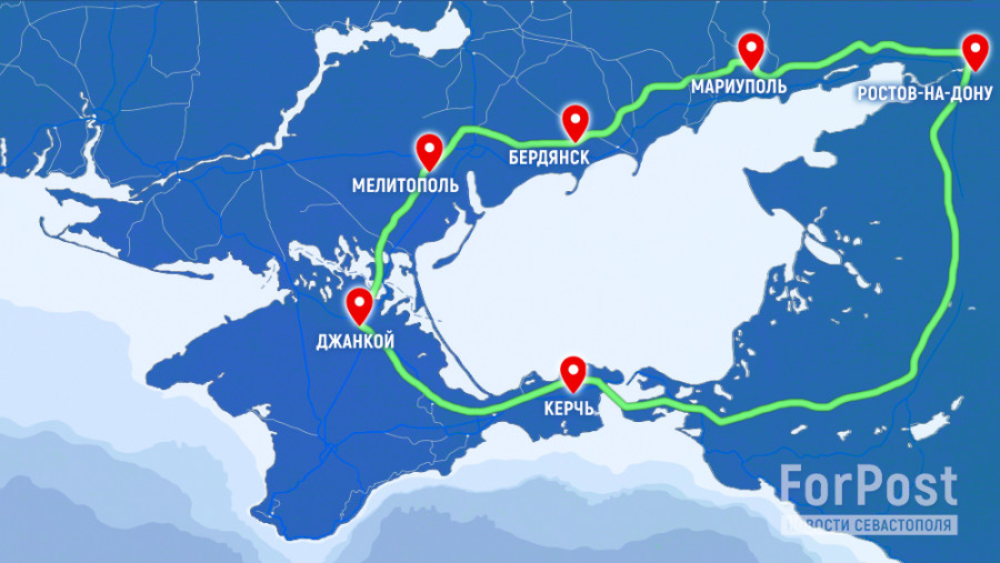 ForPost - Новости : В Крыму рассказали, насколько безопасен Азовский сухопутный коридор