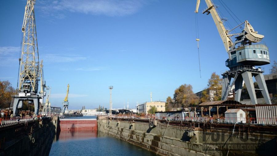 ForPost - Новости : Какие повреждения получил Севастопольский морзавод после удара крылатых ракет