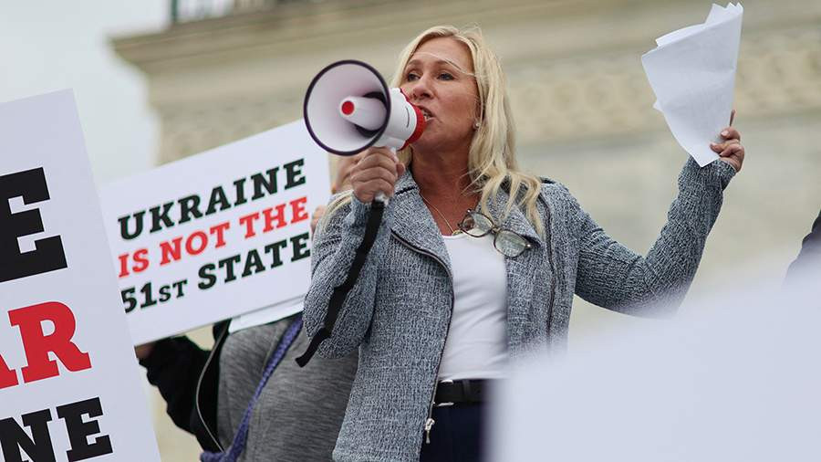 ForPost - Новости : Конгрессвумен Грин призвала положить конец украинскому конфликту