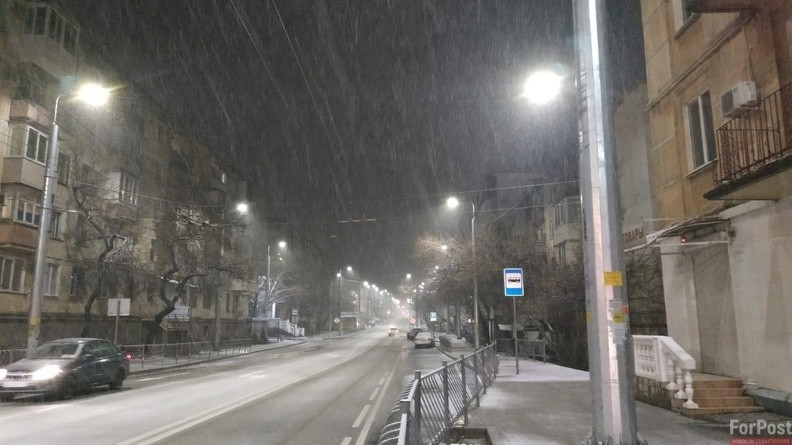 ForPost - Новости : Новая неделя в Крыму может начаться со снегопада