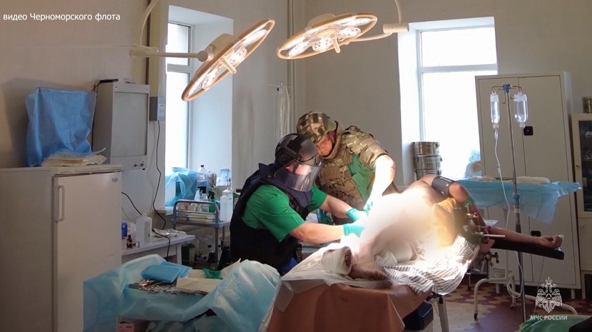 ForPost - Новости : Севастопольские врачи удалили из тела бойца неразорвавшийся боеприпас