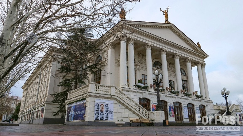 ForPost - Новости : Подрядчику реставрации главного театра Севастополя угрожает банкротство