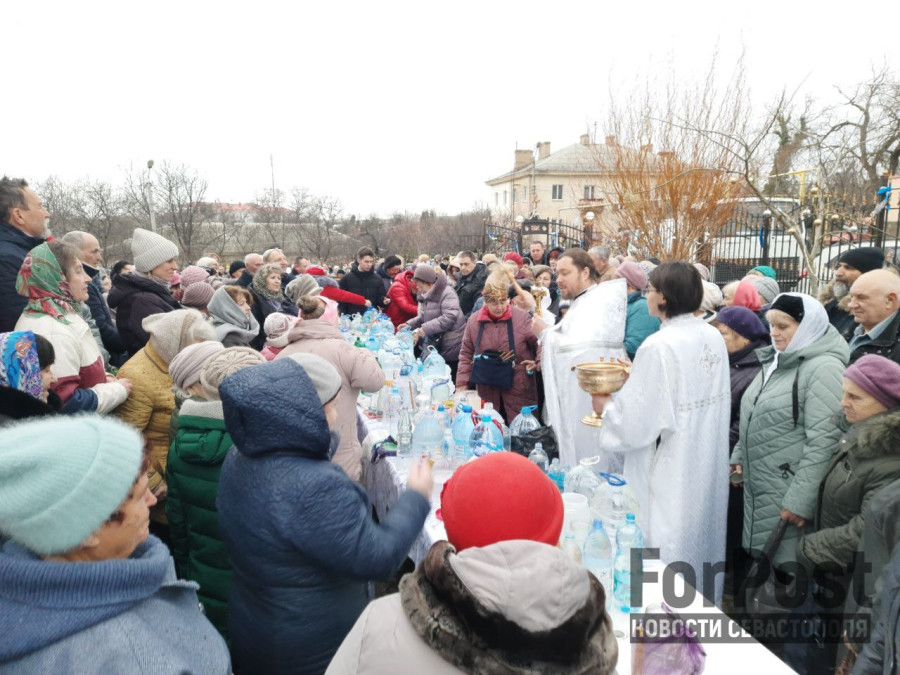 Крещение севастополь