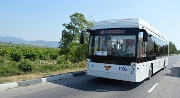 ForPost - Новости : Инкерман наконец-то связали с Севастополем троллейбусным движением