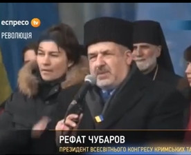 ForPost - Новости : Чубаров на Майдане заявил, что татары не позволят жителям Крыма реализовать свое право на самоопределение