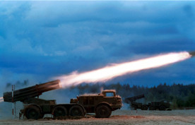 ForPost - Новости : В зону силовой операции на Украине направят ракетные установки "Ураган" и "Смерч"