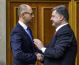 ForPost - Новости : Порошенко предложит кандидатуру Яценюка на должность премьера