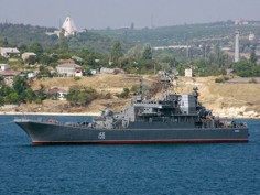 ForPost - Новости : Завершилось пребывание БДК "Ямал" Черноморского флота в греческом порту Суда