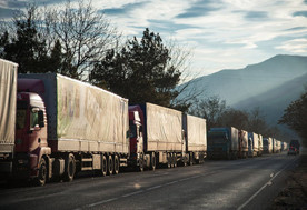 ForPost - Новости : Из Грузии в Россию не пропускают грузовики с турецкими номерами