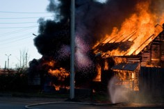 ForPost - Новости : Пожарные спасли от огня двух пьяных мужчин