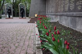 ForPost - Новости : Вандалы вырвали цветы и вытоптали клумбу у Вечного огня в Севастополе