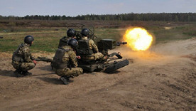 ForPost - Новости : ВС Украины проводят учения в Херсонской области на границе с Крымом