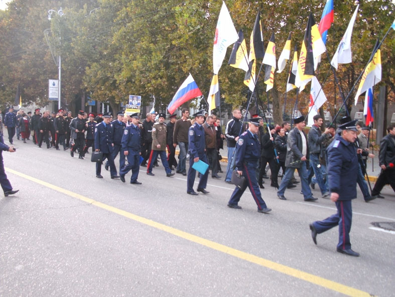 ForPost - Новости: В Севастополе прошел Русский Марш