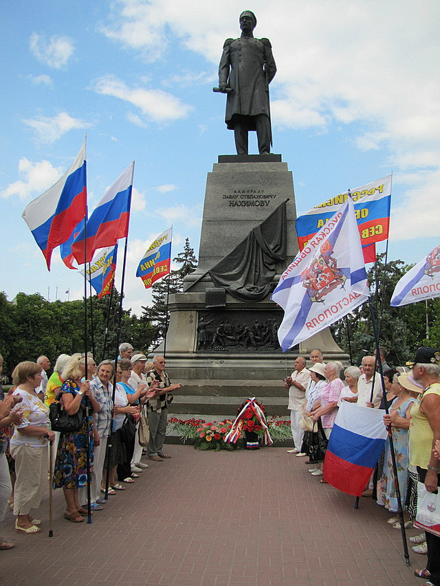 ForPost - Новости: В годовщину столкновений на Графской пристани в Севастополе состоялся суд над защитниками памятника