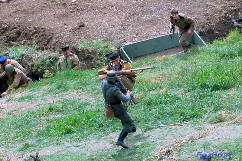 ForPost - Новости: В Севастополе состоялась первая в составе России реконструкция штурма Сапун-горы советскими войсками в мае 1944 года