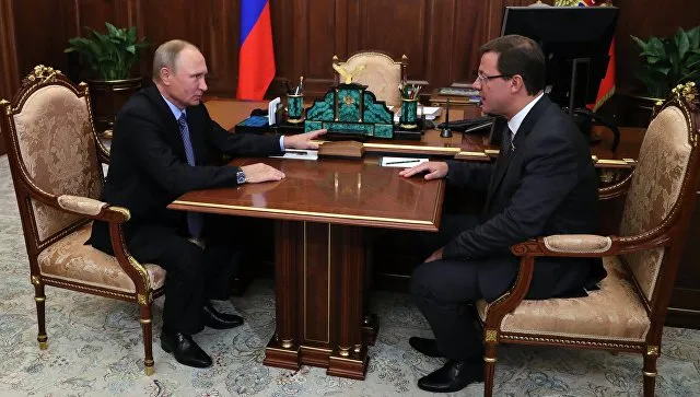 Путин отправил в отставку губернатора Самарской области