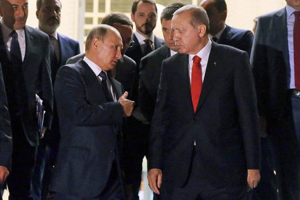 Путин и Эрдоган обсудили Сирию и курдов 
