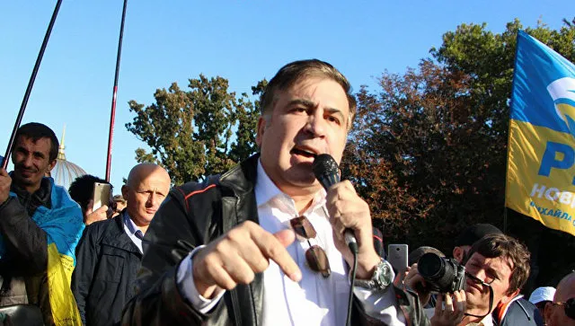 Саакашвили заявил, что намерен поменять власть в Киеве
