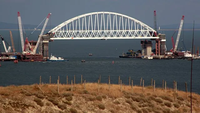 Мост в Крым хотят защитить с помощью гидроакустических систем