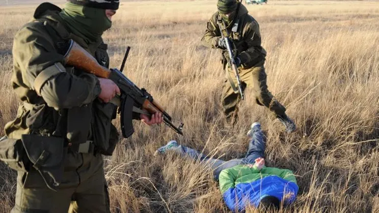 В Курской области украинец обстрелял пограничников