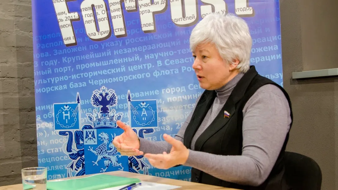 Собчак демонстрирует неуважение к Севастополю, – сенатор Ольга Тимофеева