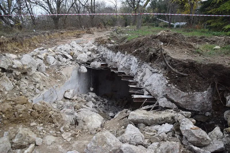 На Малаховом кургане в Севастополе обнаружено неизвестное подземное помещение