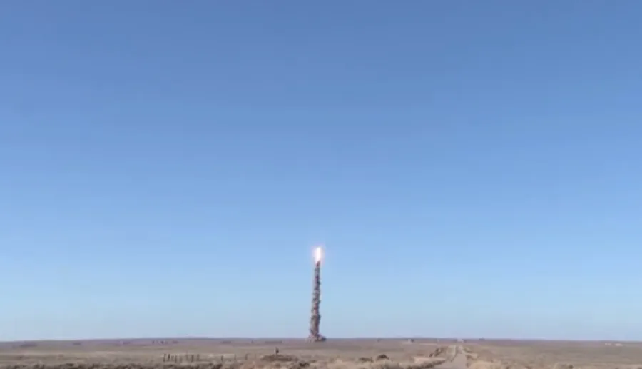 Минобороны опубликовало видео испытания новой противоракеты