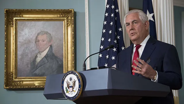 Тиллерсон заявил о совместной санкционной политике США и ЕС против России