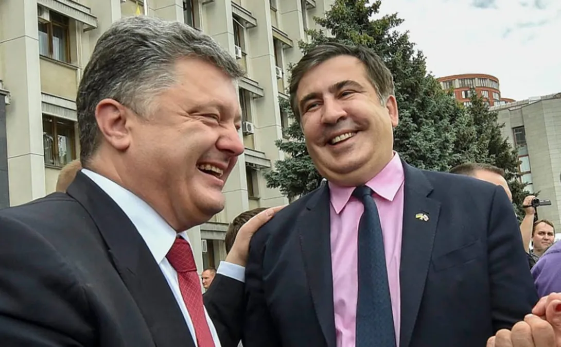 Саакашвили опубликовал открытое письмо к Порошенко и призвал его уйти в отставку
