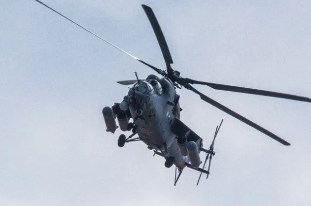 При крушении вертолета в Сирии погибли два российских пилота