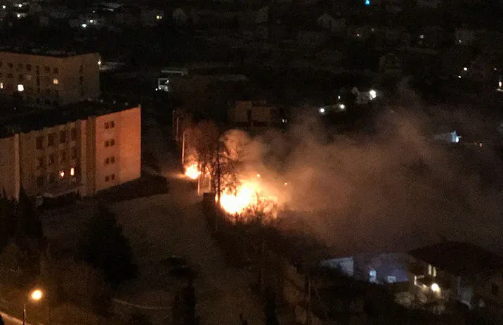 В Севастополе ночью прогремел взрыв