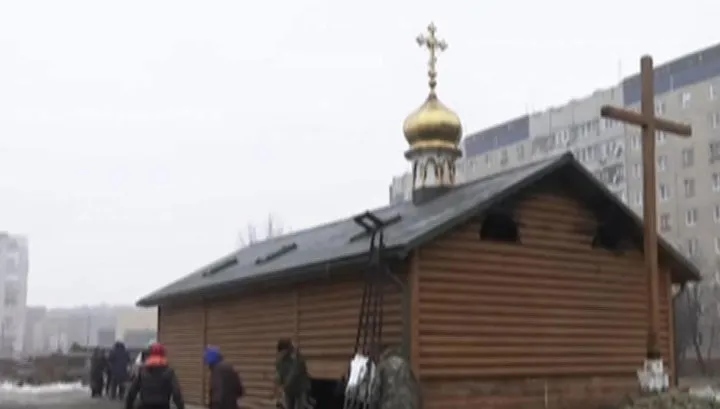 Во Львове радикалы сожгли церковь Московского патриархата