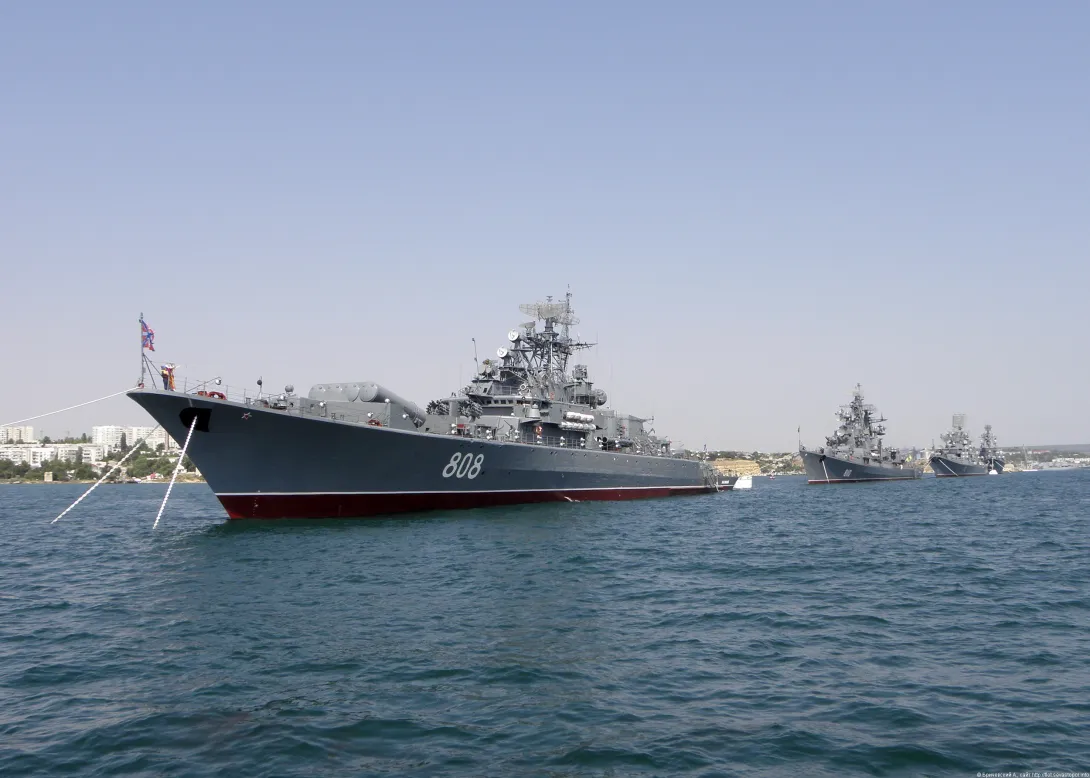 Черноморский флот встретил нового замкомандующего