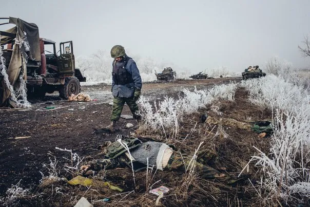В Сети появилось видео последствий боев в "дебальцевском котле"