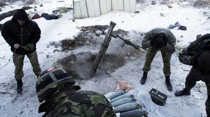 Киевские силовики за минувшие сутки пять раз обстреляли позиции Народной милиции ЛНР