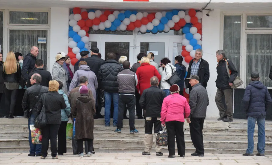 В Севастополе началось голосование на выборах президента РФ