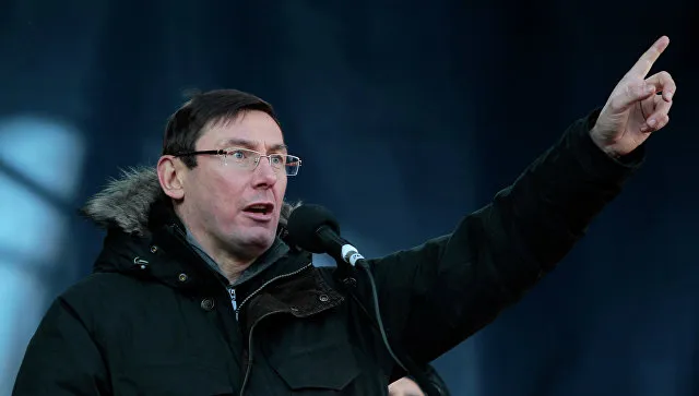 Луценко пригрозил украинцам голодомором в случае свержения власти