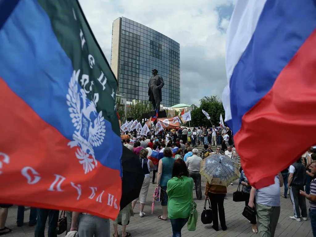Донбасс в 2014 году вступил на путь единения с Российской Федерацией и не свернет с него