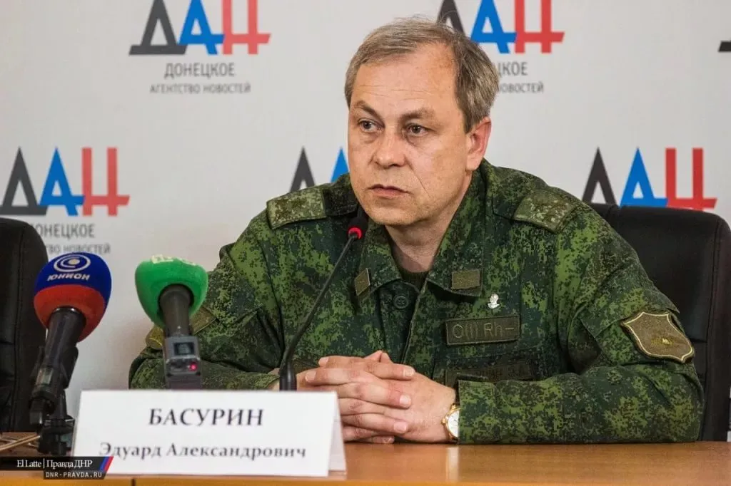  Басурин рассказал, что «пасхальное» перемирие в Донбассе сорвали боевики «Азова»*