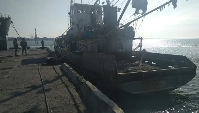 Экипажу судна "Норд" не позволили покинуть Украину