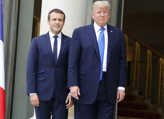 Эммануэль Макрон и Дональд Трамп обсудили тактику совместных действий на предстоящем Совбезе ООН