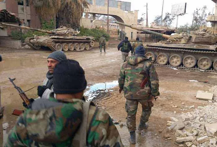 В сирийской Думе начались бои между проправительственными силами и боевиками