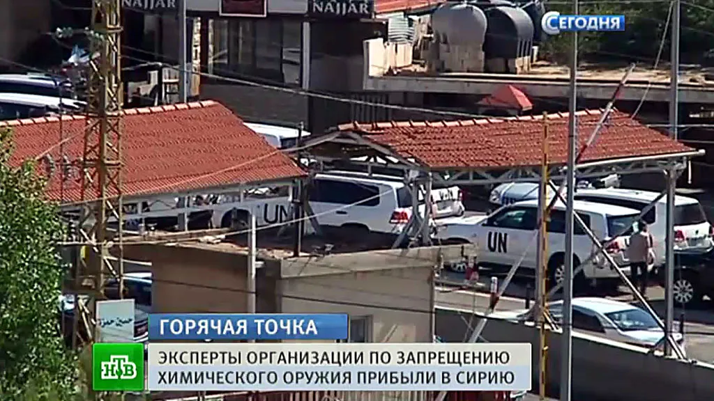 Эксперты ОЗХО прибыли в сирийскую Думу