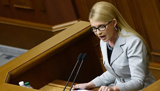 Тимошенко возглавила президентский рейтинг на Украине, набрав 14% голосов