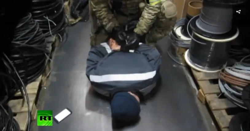 Опубликовано видео задержания планировавших теракты в Москве членов ИГ