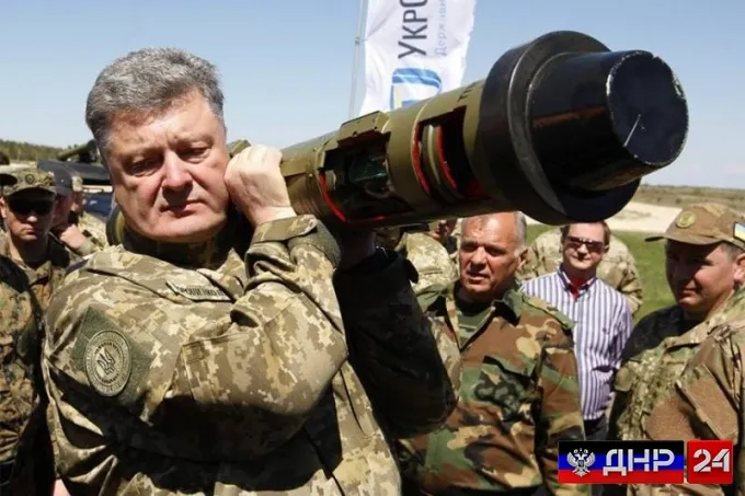 Порошенко собрался лично испытать «Джавелины»
