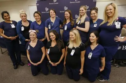 В больнице одновременно забеременели 16 медсестер