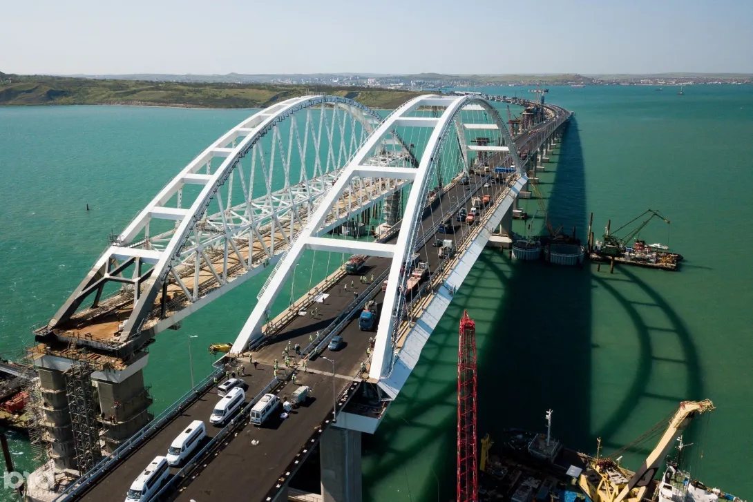 Крымский мост бьет рекорды трафика 