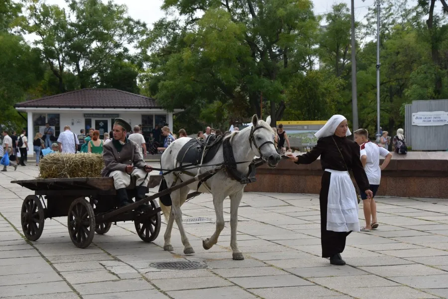 В центре Севастополя развернулась «Русская Троя»