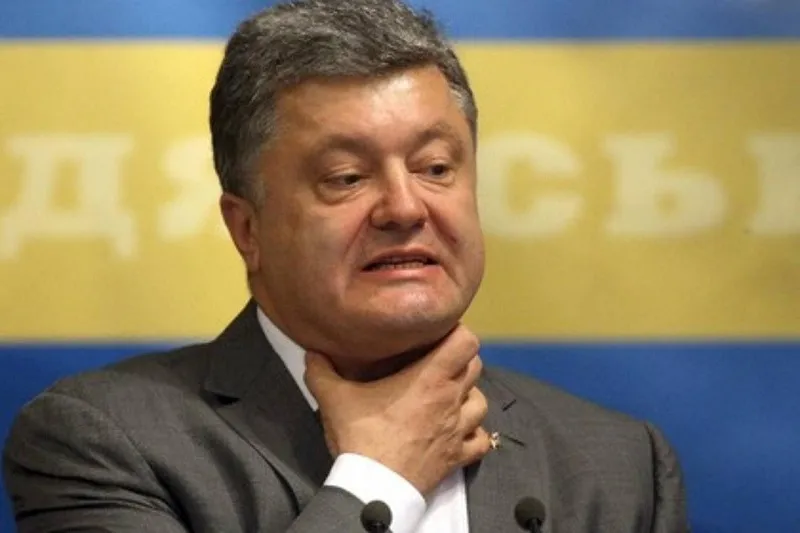 Бесноватый Порошенко пообещал выгнать Черноморский флот из Крыма